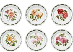 Portmeirion Botanic Roses Set of 6 Plates, 20cm Online
