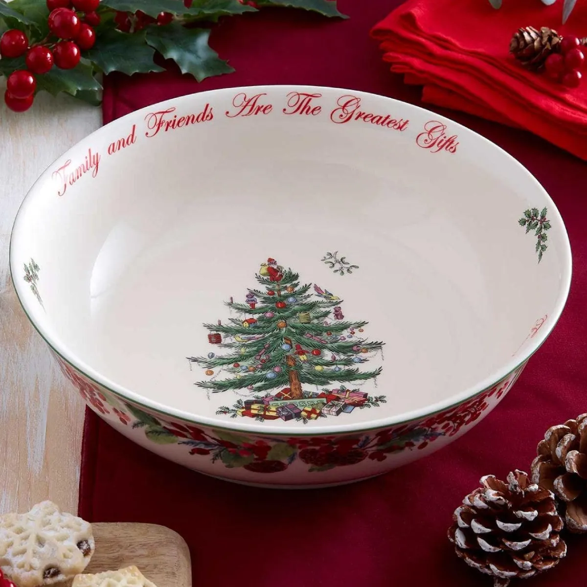 Spode Christmas Tree 2023 Annual Large Bowl Fashion