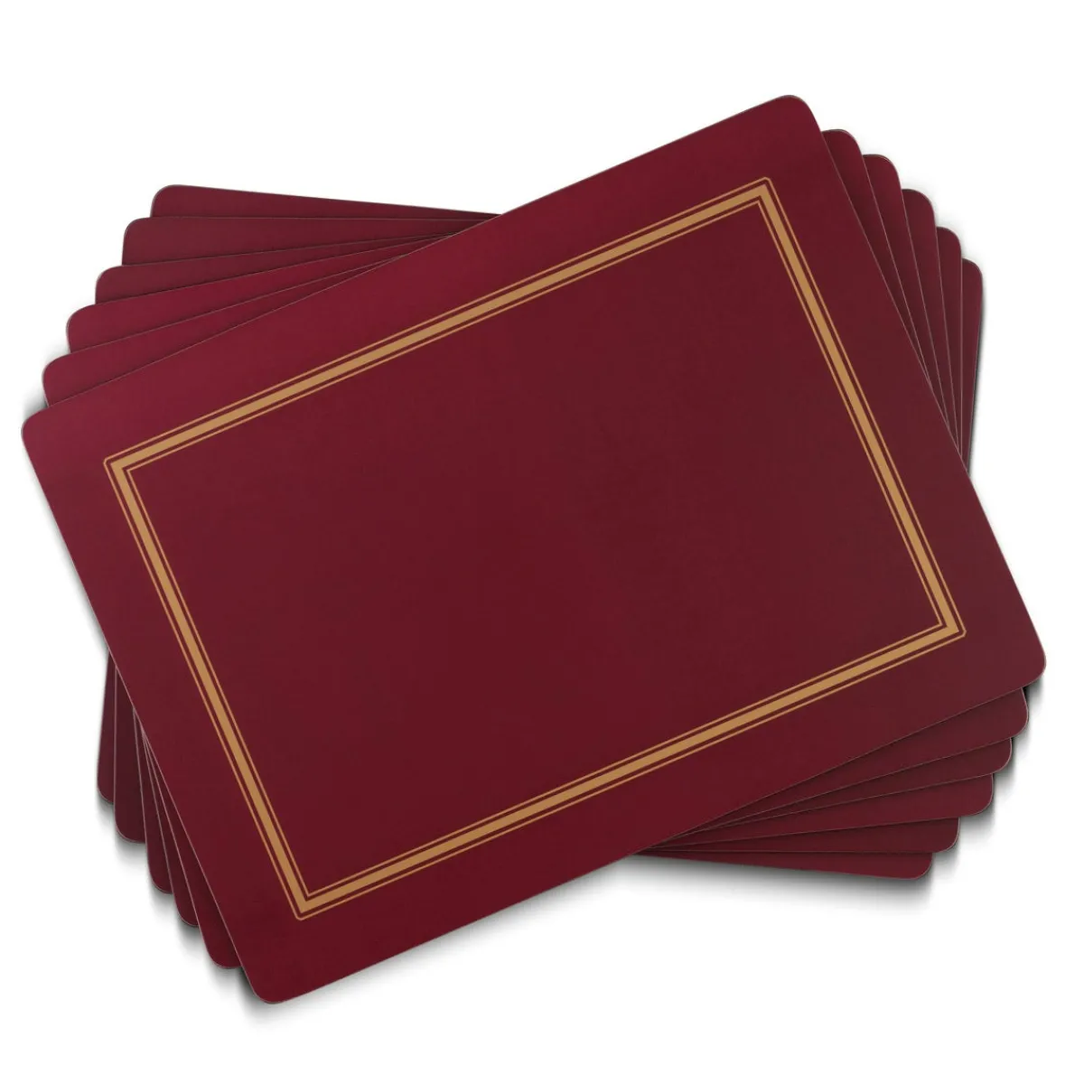 Pimpernel Classic Burgundy Set of 6 Placemats Best