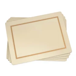 Pimpernel Classic Cream Set of 4 Large Placemats Hot