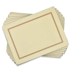 Pimpernel Classic Cream Set of 6 Placemats Discount