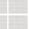 Pimpernel Eclipse Set of 6 Placemats & Coaster Set Hot
