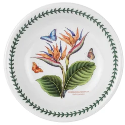 Portmeirion Exotic Botanic Garden Bird of Paradise Pasta Bowl Outlet