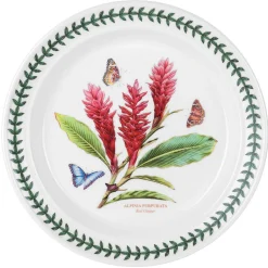 Portmeirion Exotic Botanic Garden Red Ginger Dinner Plate Outlet