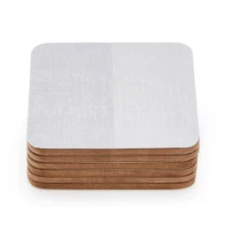 Pimpernel Go Neutral Set of 6 Coasters Discount