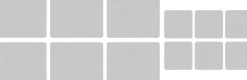 Pimpernel Hessian Grey Set of 6 Placemat & Coaster Set Outlet