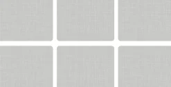 Pimpernel Hessian Grey Set of 6 Placemats Discount
