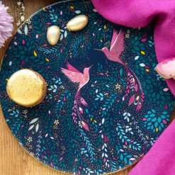 Portmeirion India Serving Plate, Hummingbird Paradise Clearance