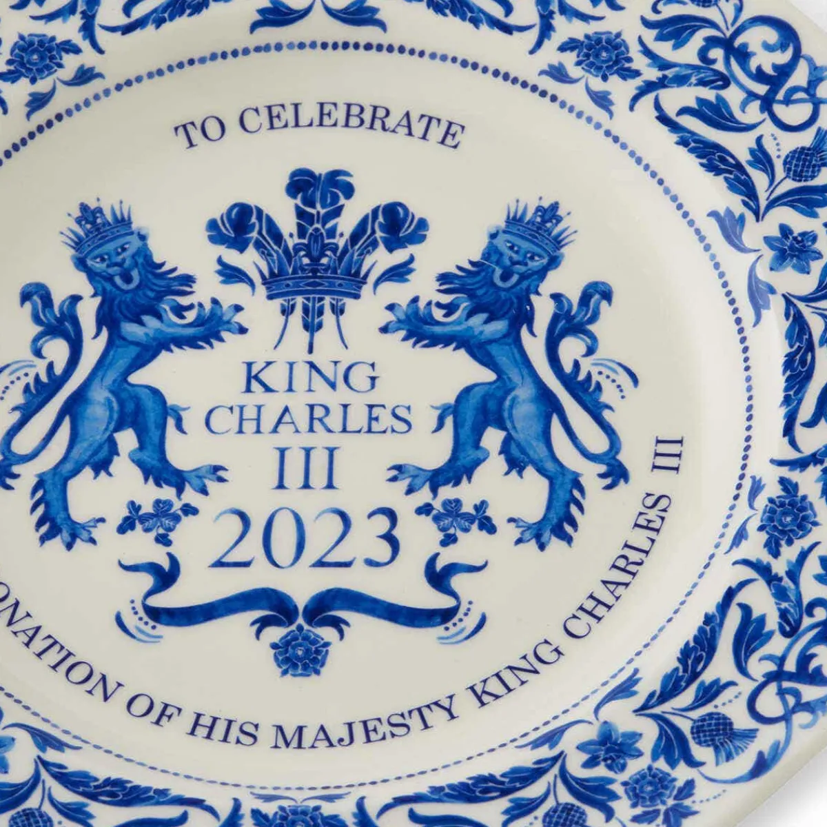 Spode King’s Coronation Plate Discount