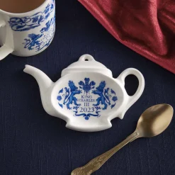Spode King’s Coronation Teabag Tidy Best