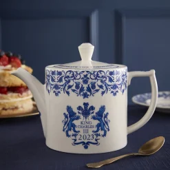 Spode King’s Coronation Teapot New