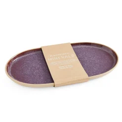 Portmeirion Minerals Large Oval Platter, Amethyst New