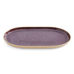 Portmeirion Minerals Medium Oval Platter, Amethyst Clearance