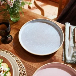 Portmeirion Minerals Set of 4 Dinner Plates, Aquamarine Outlet