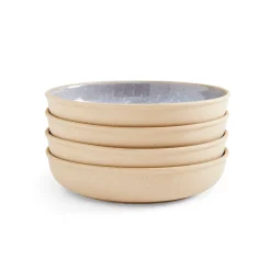 Portmeirion Minerals Set of 4 Low Bowls, Aquamarine Best