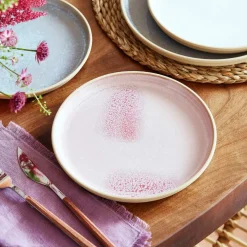 Portmeirion Minerals Set of 4 Side Plates, Rose Quartz Fashion