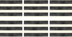 Pimpernel Mono Stripe Set of 6 Placemats Fashion