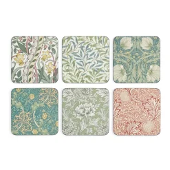Spode Morris & Co. Set of 6 Coasters New