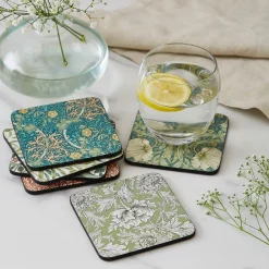Spode Morris & Co. Set of 6 Coasters New