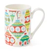 Portmeirion Mug Meirion Christmas Baubles Mug Discount