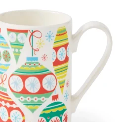 Portmeirion Mug Meirion Christmas Baubles Mug Discount
