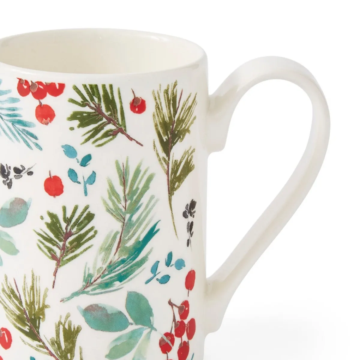 Portmeirion Mug Meirion Christmas Sprigs Mug Hot