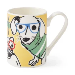 Portmeirion Mug Meirion Dog Mug, Bright Yellow Outlet