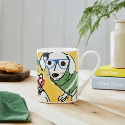 Portmeirion Mug Meirion Dog Mug, Bright Yellow Outlet