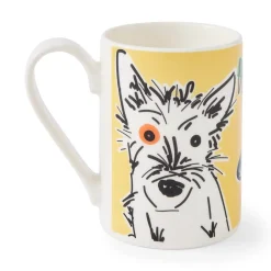 Portmeirion Mug Meirion Dog Mug, Bright Yellow Outlet