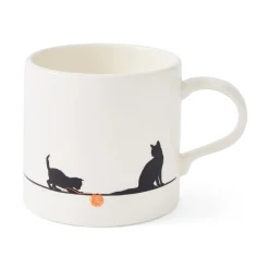 Portmeirion Mug Meirion Silhouette Cat Mug Hot