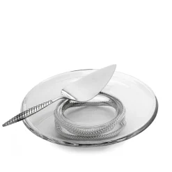 Nambe Nambé Braid Pedestal Cake Plate & Server Best