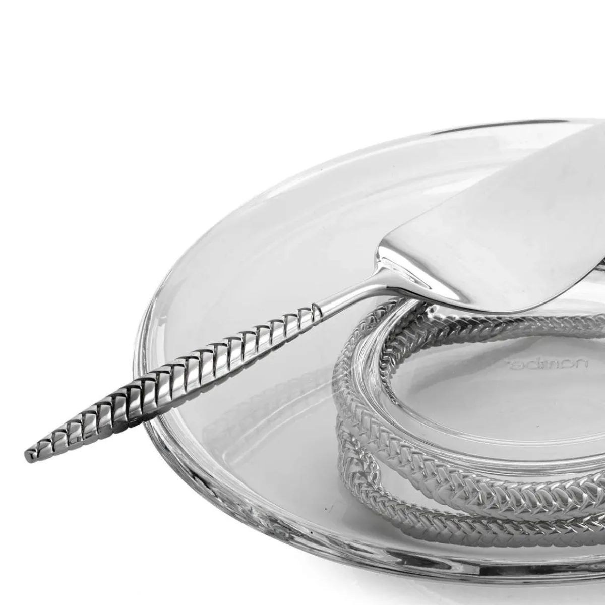 Nambe Nambé Braid Pedestal Cake Plate & Server Best