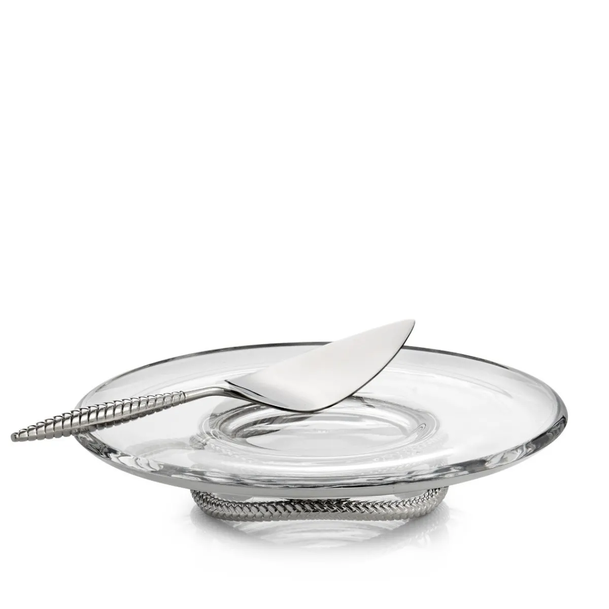 Nambe Nambé Braid Pedestal Cake Plate & Server Best