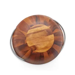 Nambe Nambé Braid Salad Bowl & Servers Hot