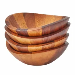 Nambe Nambé Braid Set of 4 Salad Bowls Outlet