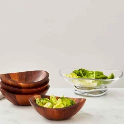 Nambe Nambé Braid Set of 4 Salad Bowls Outlet