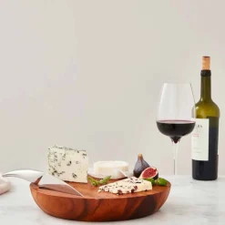 Nambe Nambé Harmony Cheese Board with Knife Discount