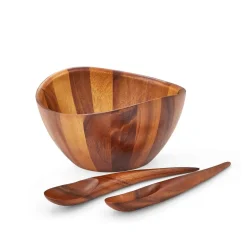 Nambe Nambé Harmony Salad Bowl & Servers Discount