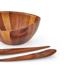 Nambe Nambé Harmony Salad Bowl & Servers Discount