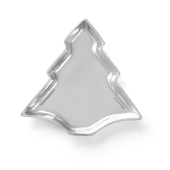 Nambe Nambé Holiday Medium Christmas Tree Dish New