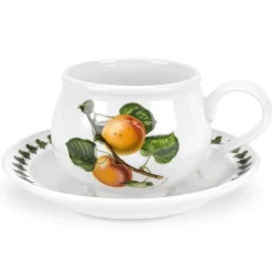 Portmeirion Pomona Apricot Teacup & Saucer New