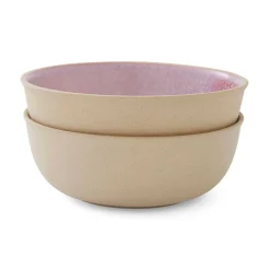Portmeirion Minerals, set of 2 Large Bowls, Rose Quartz Best