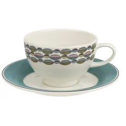 Portmeirion Westerly Turquoise teacup and Saucer Clearance