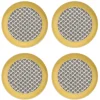 Portmeirion Westerly Yellow 8.75 inch Coupe Plate Set of 4 Outlet
