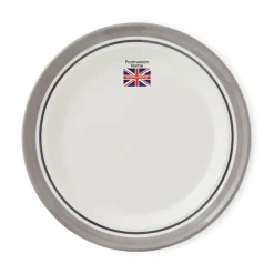 Portmeirion Potter's Stripe Dinner Plate, Grey New