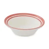 Portmeirion Potter's Stripe Oatmeal Bowl, Red Best