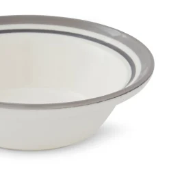 Portmeirion Potter's Stripe Oatmeal Bowl, Grey Best