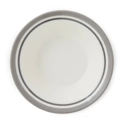 Portmeirion Potter's Stripe Oatmeal Bowl, Grey Best