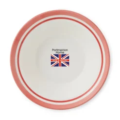 Portmeirion Potter's Stripe Oatmeal Bowl, Red Best