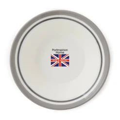 Portmeirion Potter's Stripe Oatmeal Bowl, Grey Best